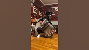 Thumbnail of Squatting and playing "Moskau" on Accordion #shorts #accordion