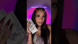 LETS COUNT ALL MY MONEY 🤑 #asmr #its #fake #money #relax screenshot 5