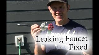 How to repair/replace an outdoor frostfree faucet