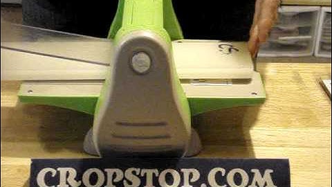 QuicKutz 12" Border Embossing Folders in a Cuttlebug Machine