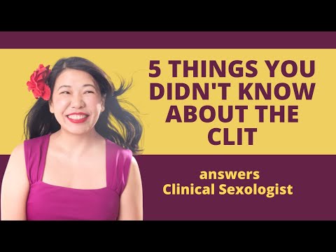 Things to know about the clitoris | | Explains Dr. Martha Tara Lee, Clinical Sexologist