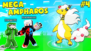 MINECRAFT PIXELMON TẬP 4: PIXEL ĐÁNH BẠI BOSS POKEMON HUYỀN THOẠI ĐẦU TIÊN VÀ CHIẾC VÒNG TAY MEGA