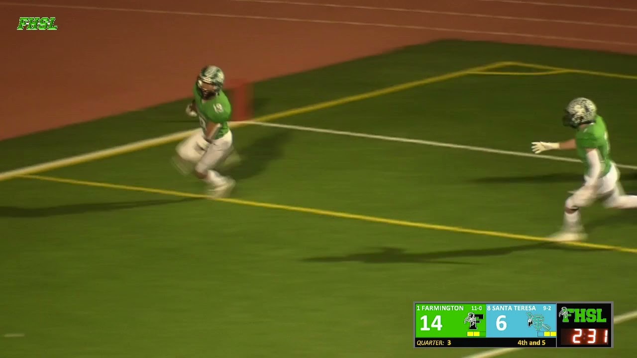 Football Highlights Farmington vs Santa Teresa Football Highlights Farmington vs Santa Teresa
