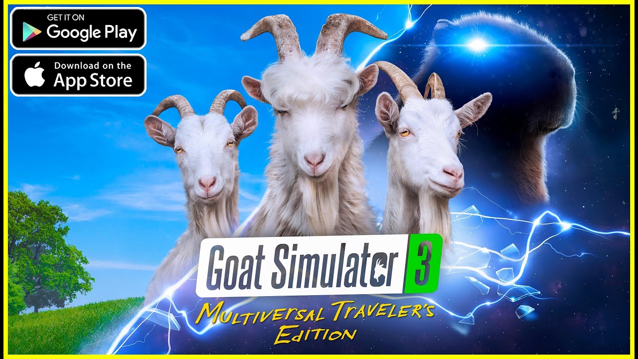 Goat Simulator 3 - Multiverse | New Game (Android, iOS) Coffee Stain Publishing Games