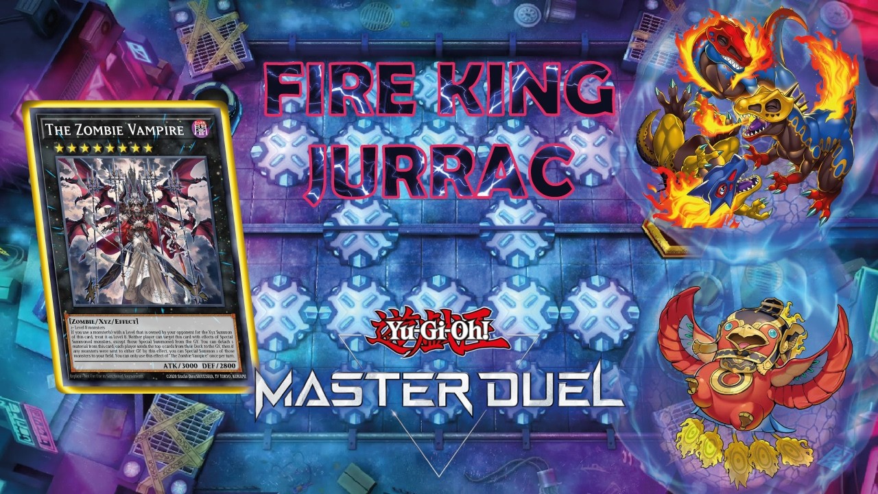 Yu-Gi-Oh! Master Duel Fire King Jurrac Rank February 2026 Session 50 (at the end of the session)