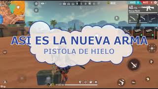 *KALAHARI* FREE FIRE  PISTOLA DE HIELO NUEVO MAPA