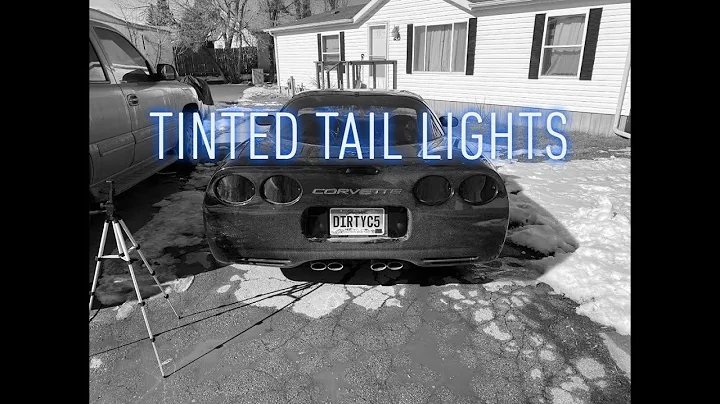 C5 Corvette Tinted Tail Lights