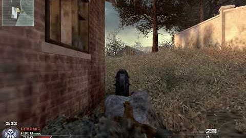 Modern Warfare 2 - WA2000 with Thermal/Silencer on Wasteland (Free For All)