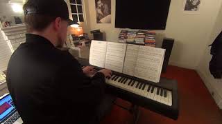 Video thumbnail of "The Devil Makes Three - Old Number 7 Piano Cover"