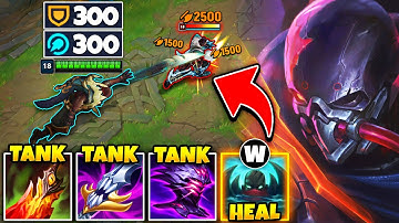 So I think tank Pyke might be secretly busted...  (300+ ARMOR, 400+ AD)