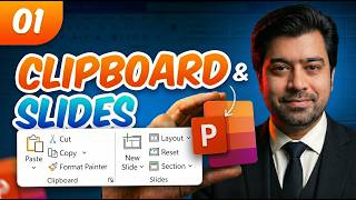 PowerPoint Lecture 01 | Clipboard & Slides Group Explained | Rohaan Digital Skill | Urdu/Hindi