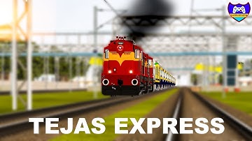 TEJAS EXPRESS | 1st High Speed Luxurious Train : Mumbai - Goa : [ MSTS ]