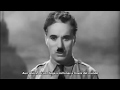 El mas grande discurso hecho por Charles Chaplin en El gran dictador (Sub español)