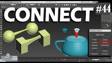 #44 || CONNECT COMPOUND OBJECT IN 3DS MAX || 3DS MAX FULL Tutorials in Hindi ||