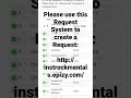Request system
