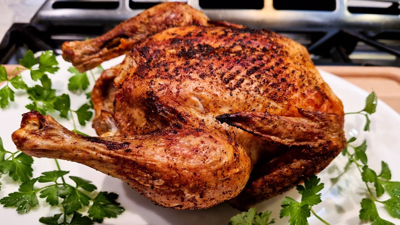 rotisserie chicken in emeril lagasse air fryer