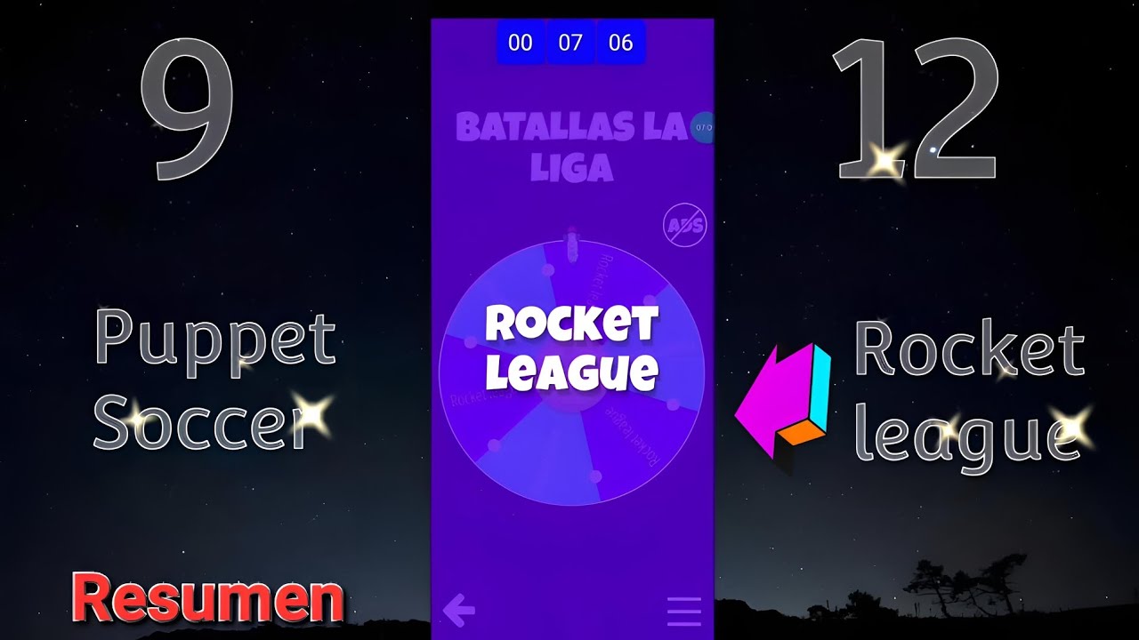 Resumen #8 | Puppet Soccer 2014 VS Rocket league | "Batallas La Liga"