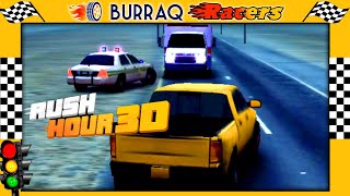 Rush Hour 3D Gameplay Level 11- 20 ( Crazy Car Games ) Car Drifting Games | Burraq Racers screenshot 2