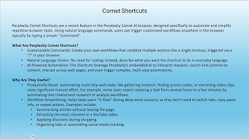 Shortcuts - Part 1 | The Power of Comet Shortcuts | Mastering Perplexity Comet