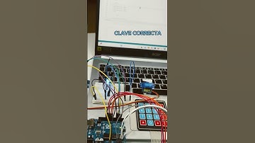 Sistema de seguridad con teclado matricial y servo. #arduino #arduinoproject