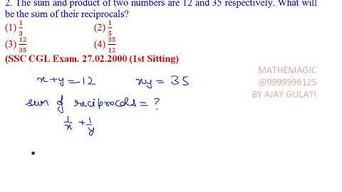 sum of reciprocals 02