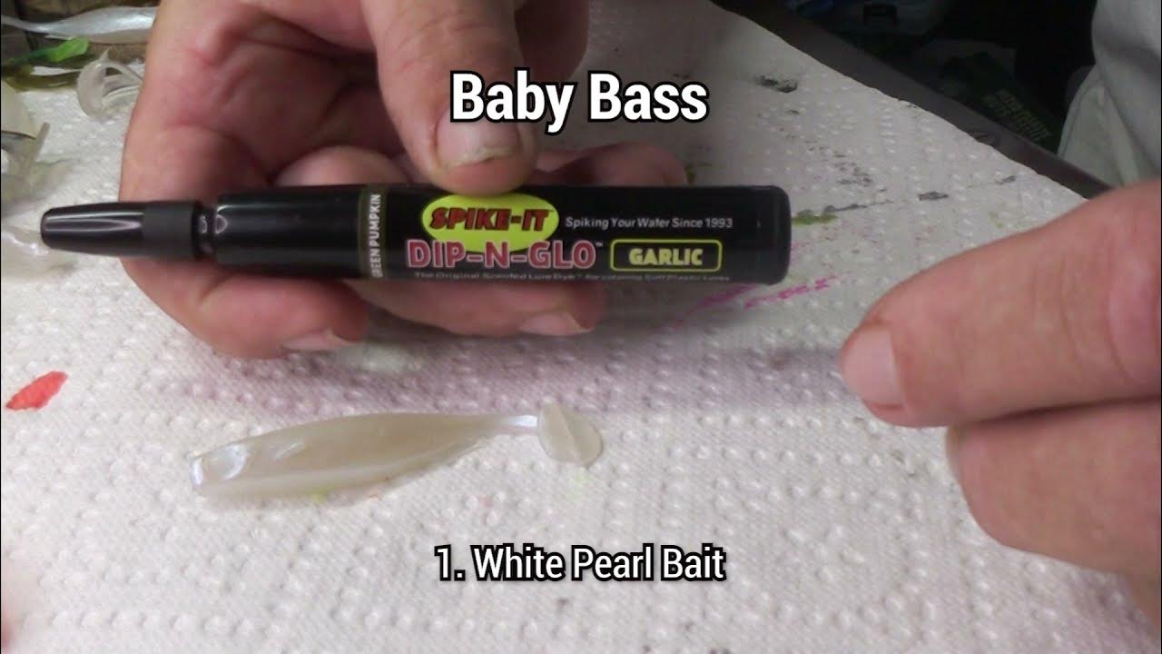 Making a Baby Bass Pattern using Dip-N-Glo Markers 
