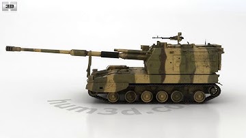 PLZ-05 Self-propelled Howitzer 3D model by 3DModels.org