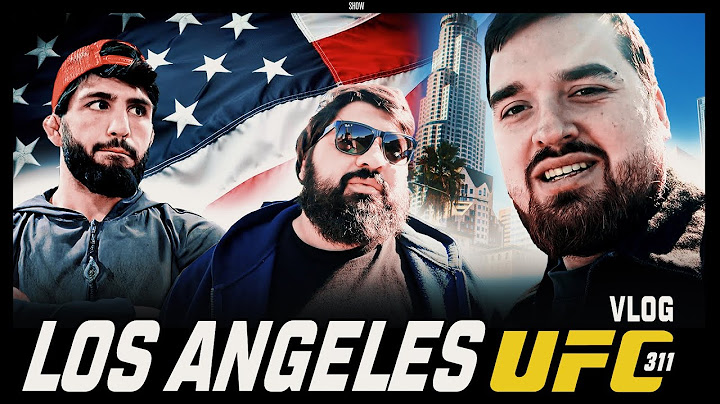 HUSTLE VLOG - UFC 311 , ЛОС-АНДЖЕЛЕС