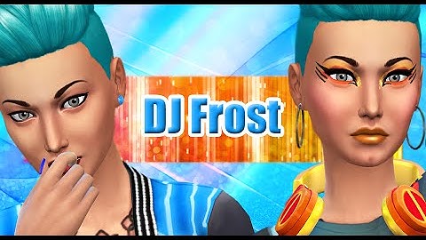 The Sims 4: DJ Frost ~ Create A Sim (CAS) Collab // LittleMissSimmer