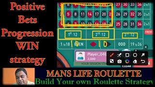 Positive Bets Quick Win Strategy in ROULETTE