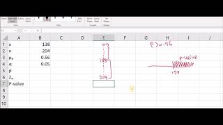 Finding the P Value Using The Binomial Distribution