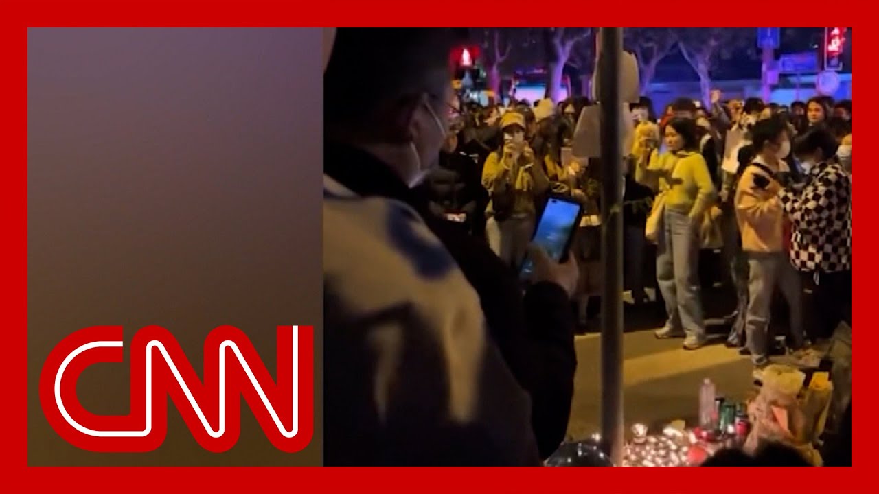 CNN reporter calls moment during historic China protests ‘shocking’