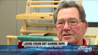 Veterans with vision loss learning to adapt at blind rehabilitation center