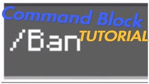 Minecraft Bedrock /ban command Block Tutorial.(Ps4, Xbox one, Mcpe, Windows 10)