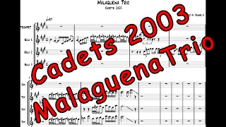 Miniatura del video "Cadets 2003 - Malaguena Trumpet Trio (DCI)"