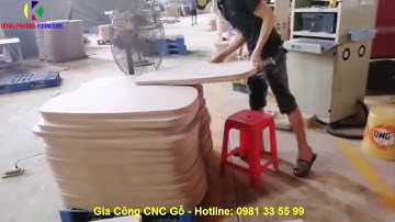 Dịch Vụ Gia Công CNC Gỗ Giá Rẻ Tại Sài Gòn | Cắt CNC Gỗ Số Lượng Lớn