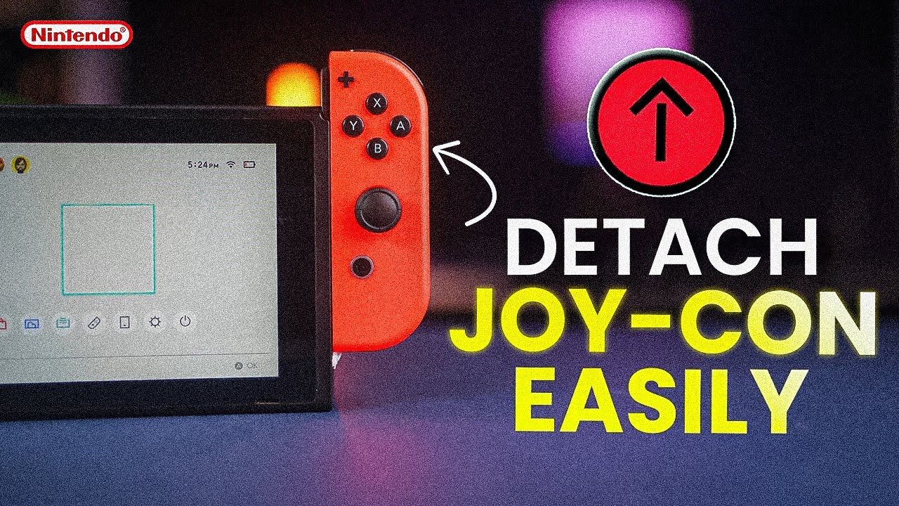 How to Detach Nintendo Switch Controllers | Remove Joy Cons Easily ...