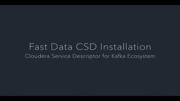 Apache Kafka platform for Cloudera - CSD Installation