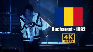 Michael Jackson | Thriller - Live in Bucharest October 1st, 1992 (4K60FPS)