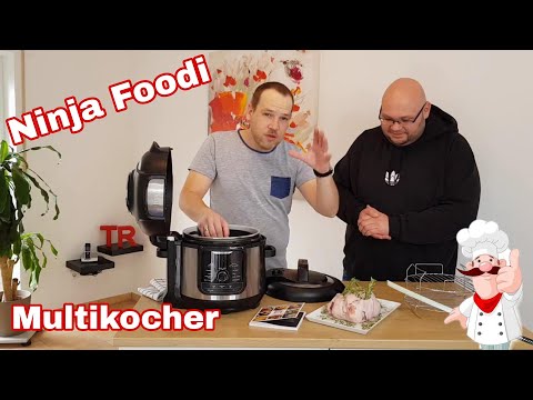 Ninja Foodi Max Multikocher OP500EU im Test Review Heißluftfritteuse und  Druckgarer in Einem - YouTube