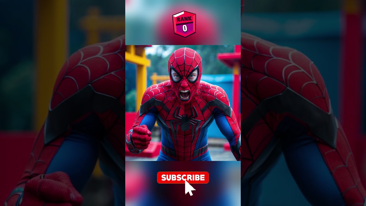 Spiderman in Ninja Warrior TV Show | Brawl Stars Rank UP 