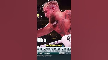 JAKE PAUL VERSUS TOMMY FURY IS SET🍿 #shorts #jakepaul