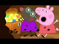 Peppa Pig Finds the Buried Treasure with Molly Mole | Family Kids Cartoon