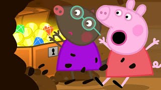 Peppa Pig Finds The Buried Treasure With Molly Mole Peppa Pig Official Family Kids Cartoon