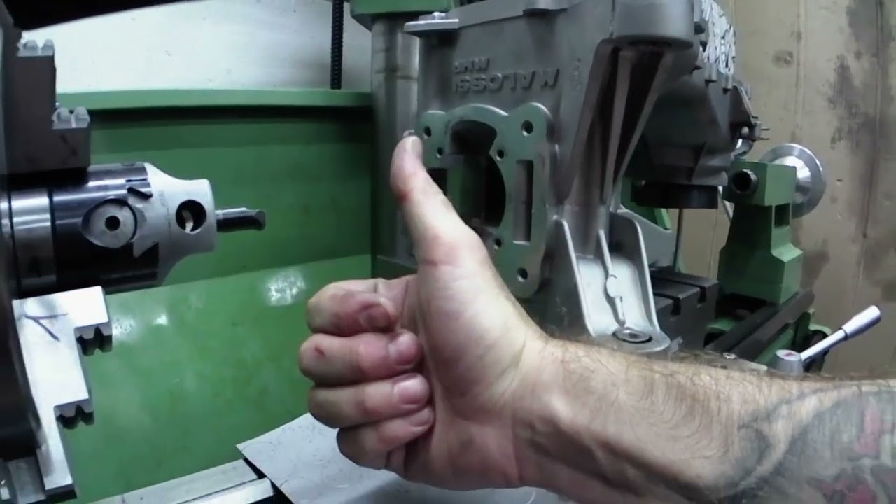 #28⚠️TUTORIAL⚠️ BARENATURA CARTER PER CILINDRO MALOSSI C ONE 100cc PARTE 2 COME FARE? TORNIO / LATHE