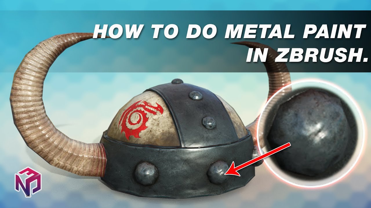 sculpt metal zbrush