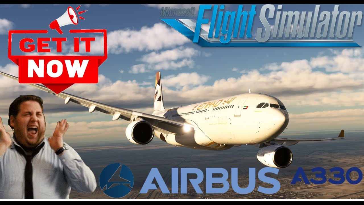 Обзор LVFR Airbus A330-200 l Microsoft Flight Simulator