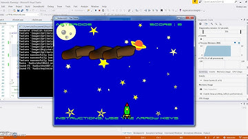 Lab7 Restricting Rocket Movement Vertical Asteroids Movement and Waves