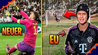 RECRIANDO AS DEFESAS DO NEUER CONTRA O REAL MADRID!