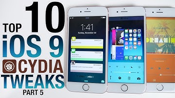 Top 10 iOS 9 Cydia Tweaks Part 5! 9.0.2 Pangu Jailbreak Compatible